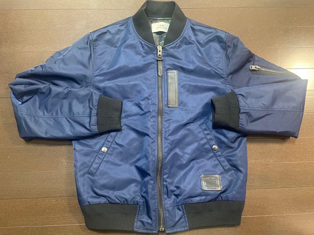 COACH☆コーチ☆MA-1☆フライトジャケット☆カモフラ☆迷彩柄☆M