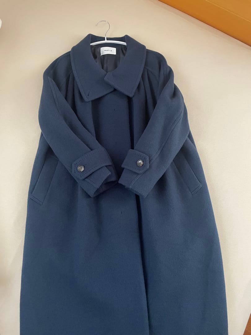 FRAY I.D タックバルマカンコート ネイビー