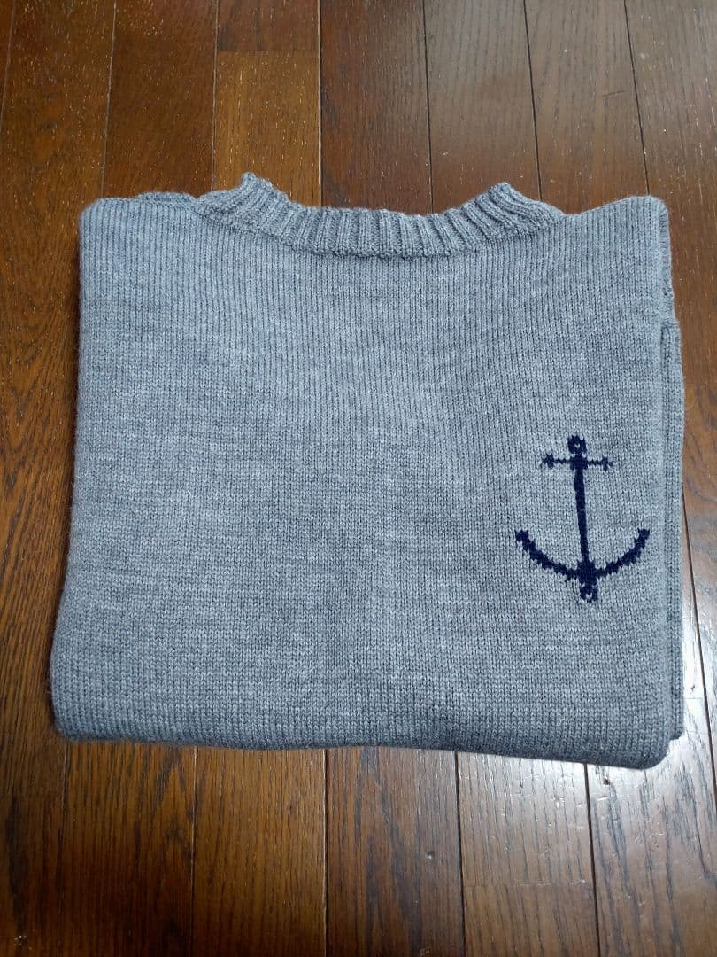 ガンジーウーレンズ　ガンジーセーター　イギリス製　美品　別注品