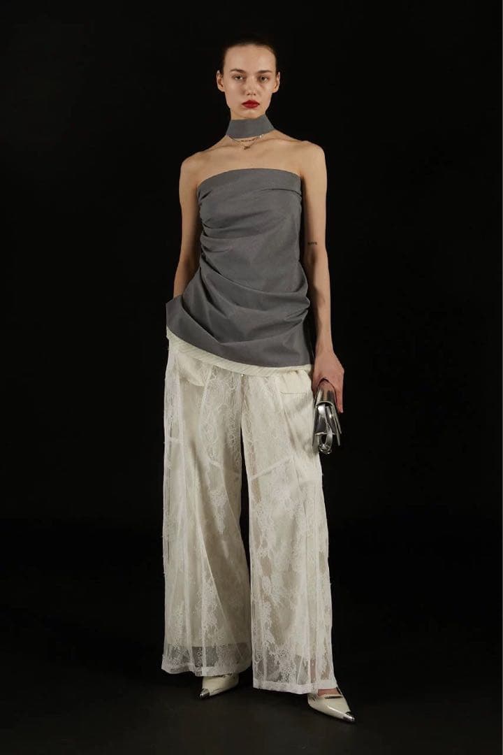 トップス Prank Project Asymmetrical Draping Bare