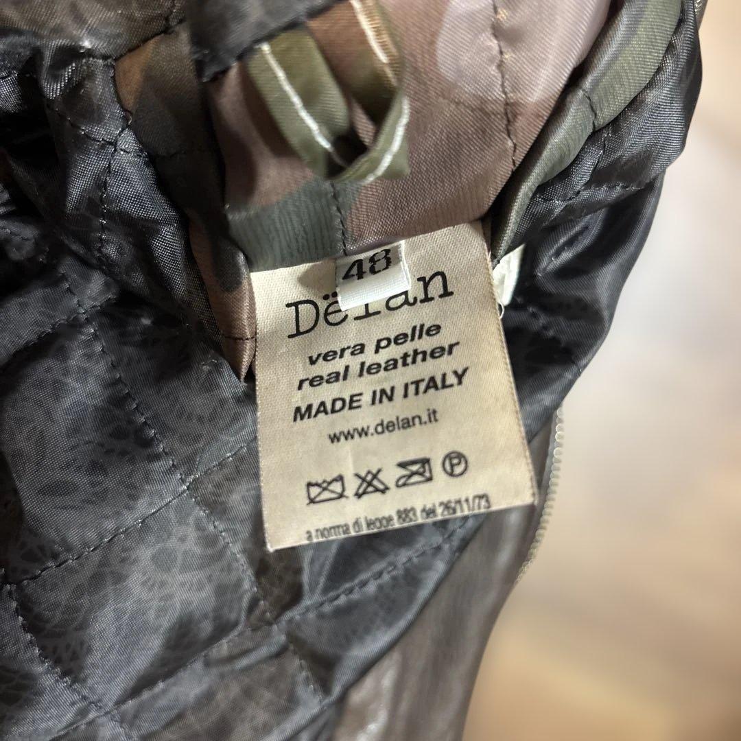 delan デラン　ダークブラウン シングルライダース