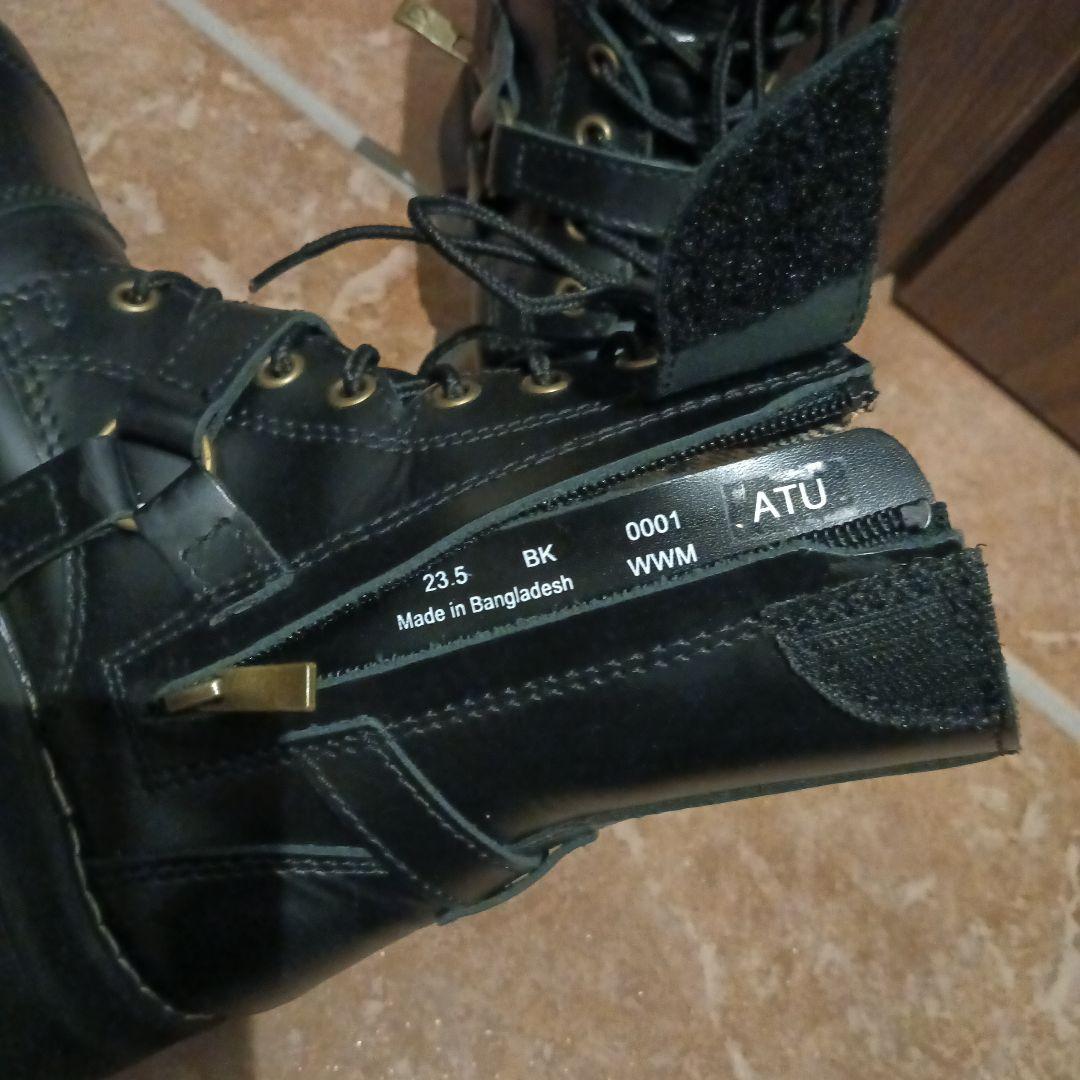 WILD　WING 厚底　バイク用ブーツ　23.5cm