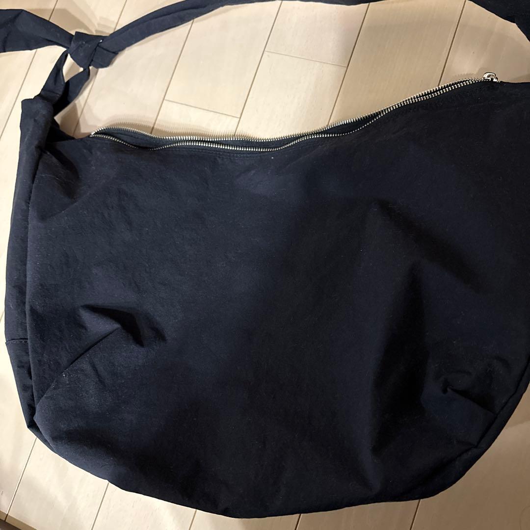 KONBU Nylon Shoulder “BANANA” Bag
