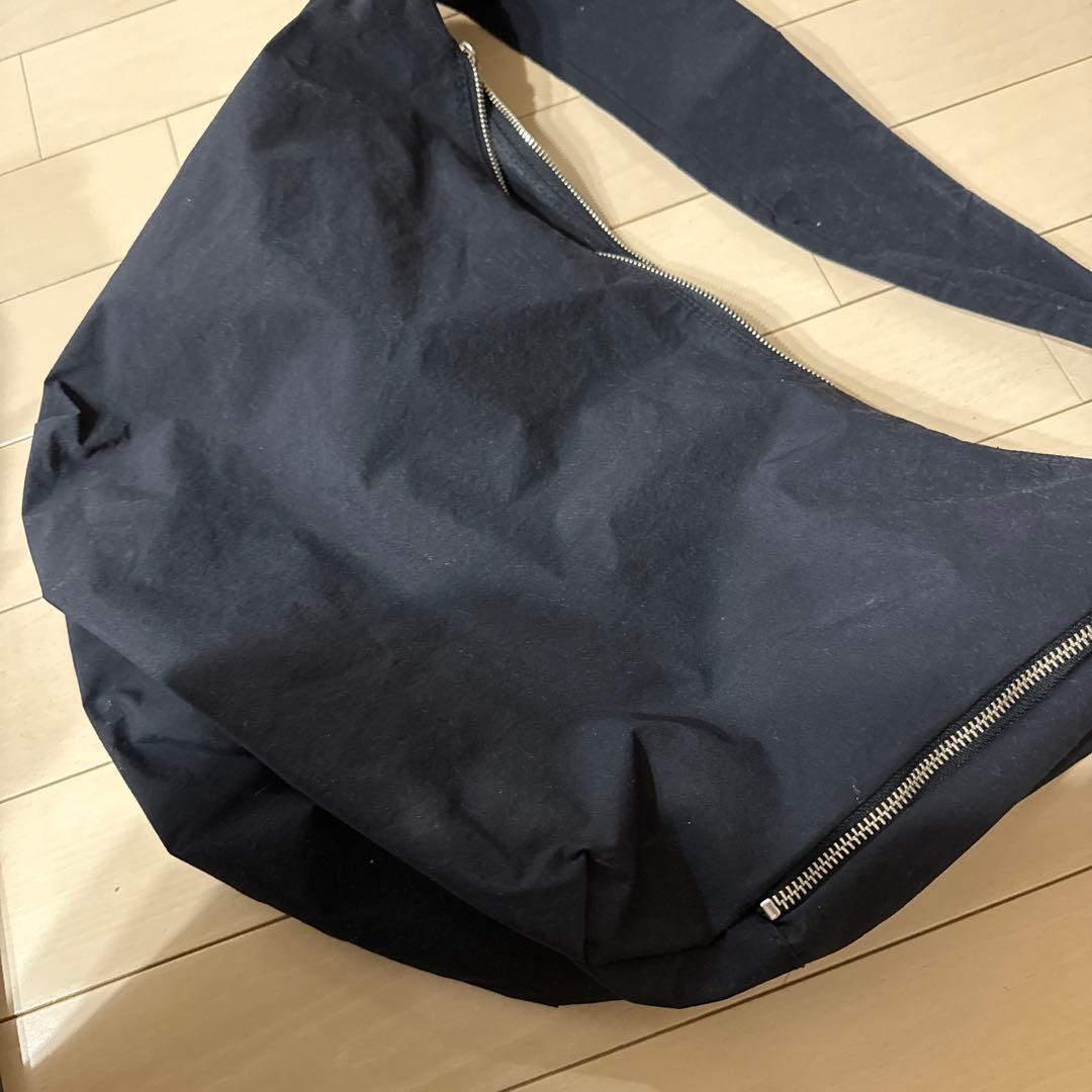 KONBU Nylon Shoulder “BANANA” Bag