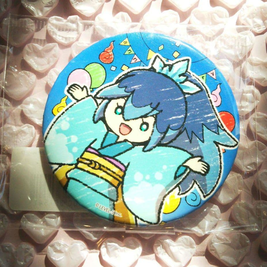 妖怪ウォッチ グラフアートカフェ ふぶき姫 缶バッジ - メルカリ