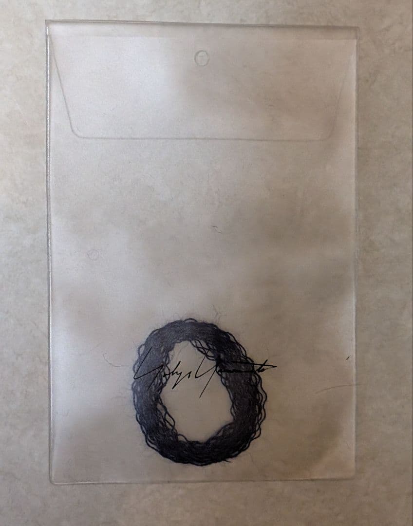 ヨージヤマモト ウール100% カーディガン 　ポケット付き　ネイビー