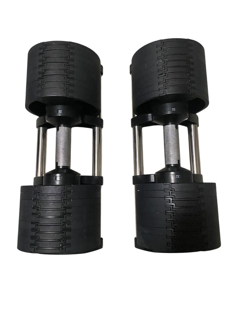 【良品】可変式ダンベル 32キロ2個　1/3梱包その③