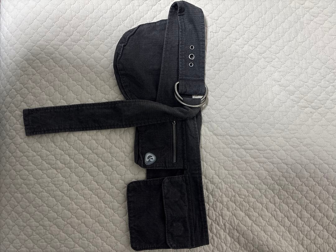 coyseio COTTON BELT BAG BROWN Coyseio Washed Cotton Belt Bag