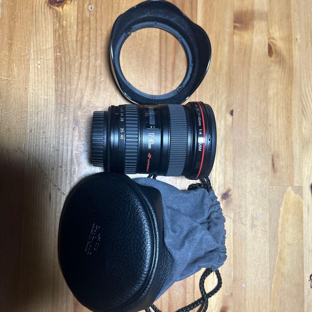 お値下しました！Canon EF 17-40mm f/4L USM ズームレンズ