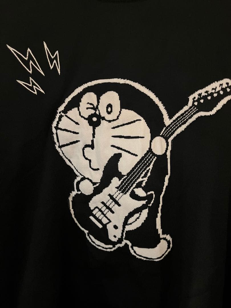 Jack Bunny!!ドラえもんジャガーニット サイズ6 【XL】ブラック