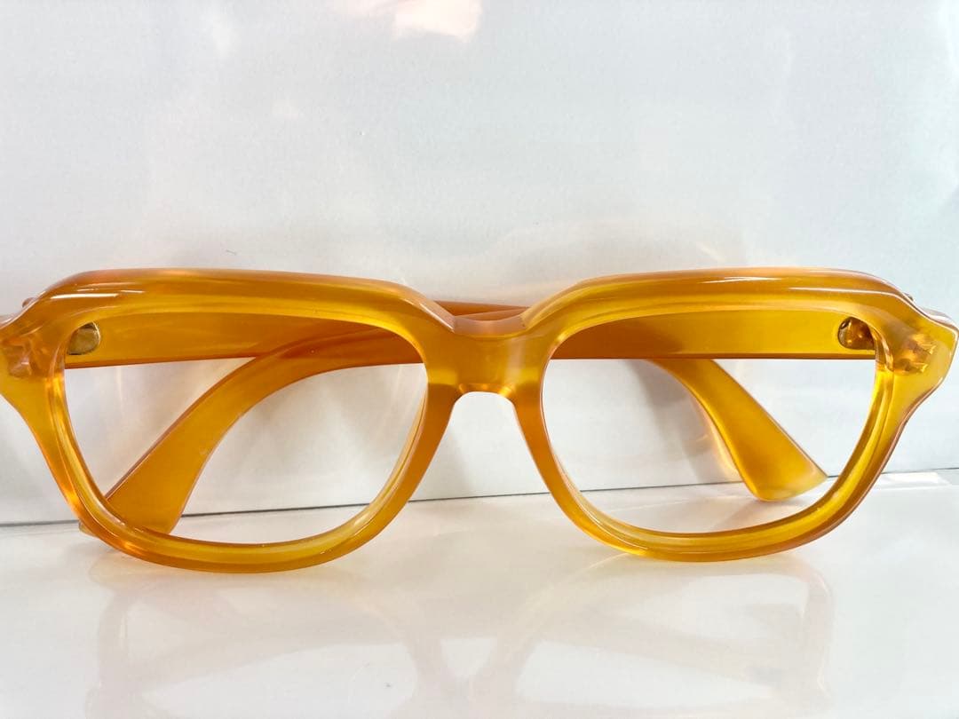 350万! 新品未使用 本鼈甲 白甲 べっ甲 最高級 K18メガネ ウェリントン