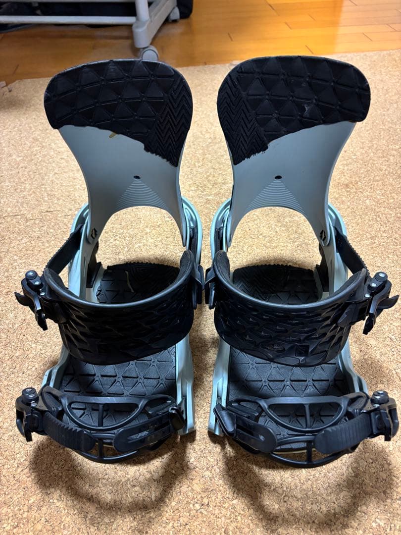 SALOMON スノーボード ビンディング グレー/ブラック/サイズL