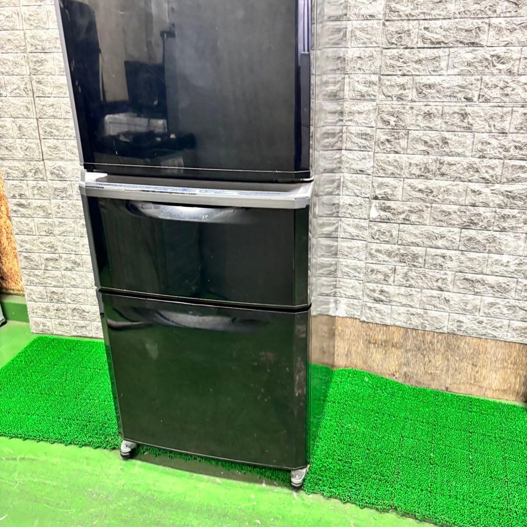 600 三菱　大型冷蔵庫　335L 300L強　家庭用　格安　自動製氷