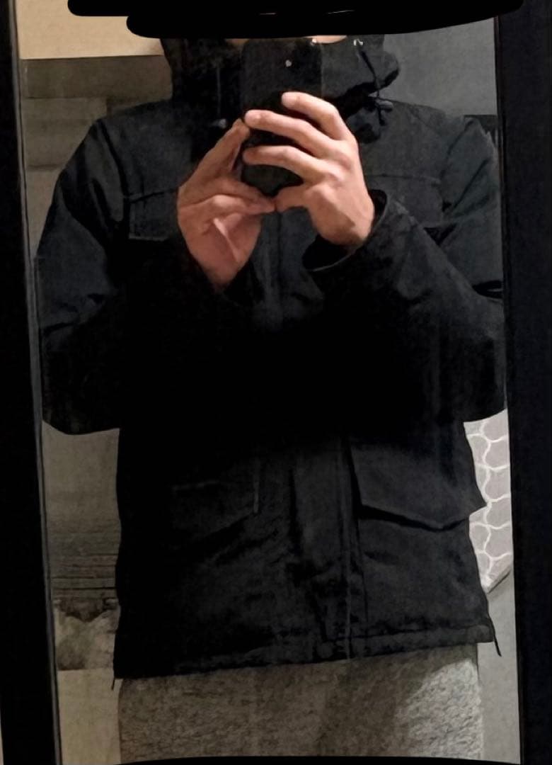 カナダグース　ダウン　ブラックレーベル