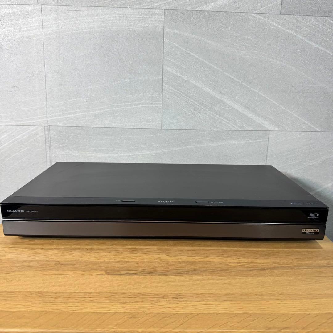 SHARP ブルーレイ 2B-C20BT3 3番組同時録画 2TB d4019