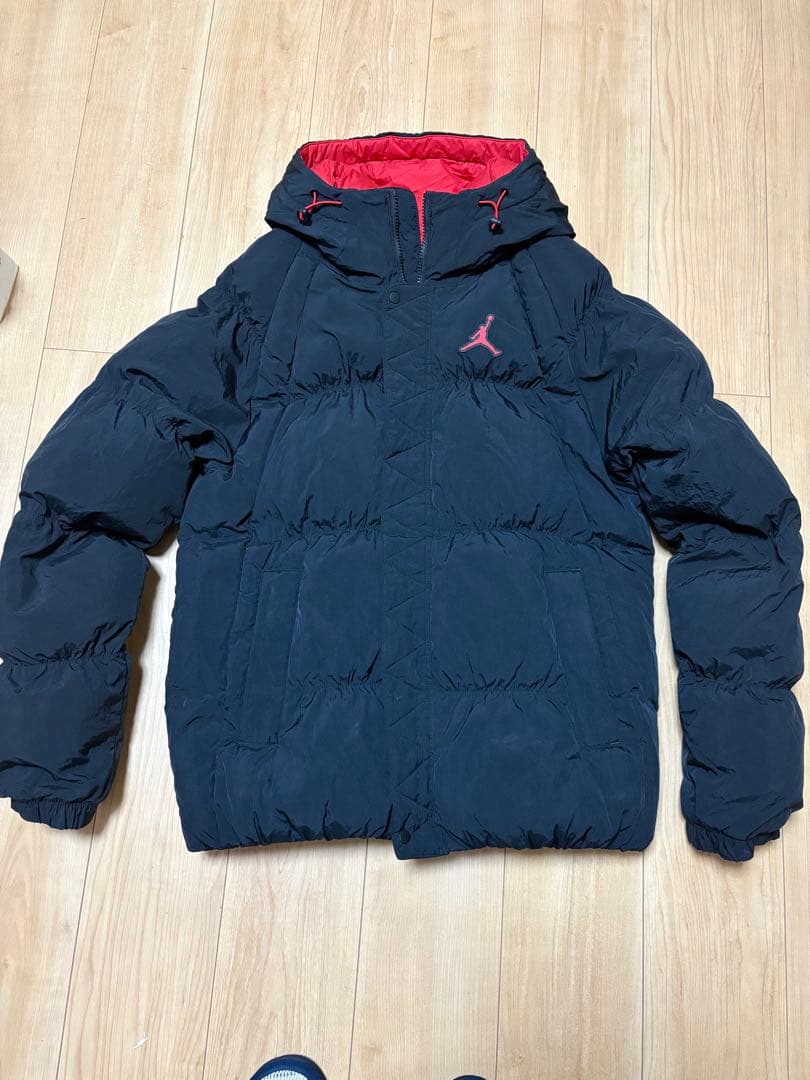美品★ ジョーダン　ダウンジャケット　ブラックM