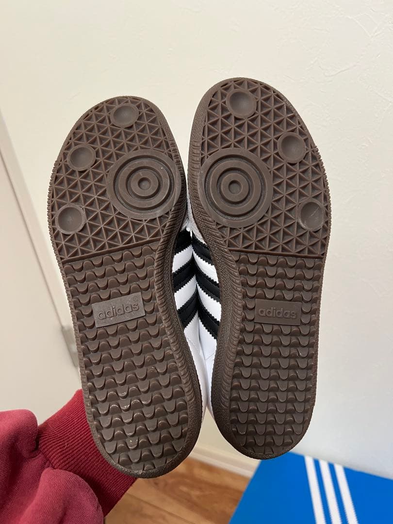 adidas Samba ホワイト/ブラック