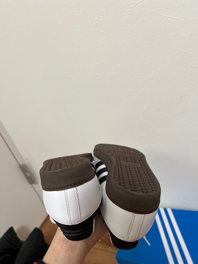 adidas Samba ホワイト/ブラック