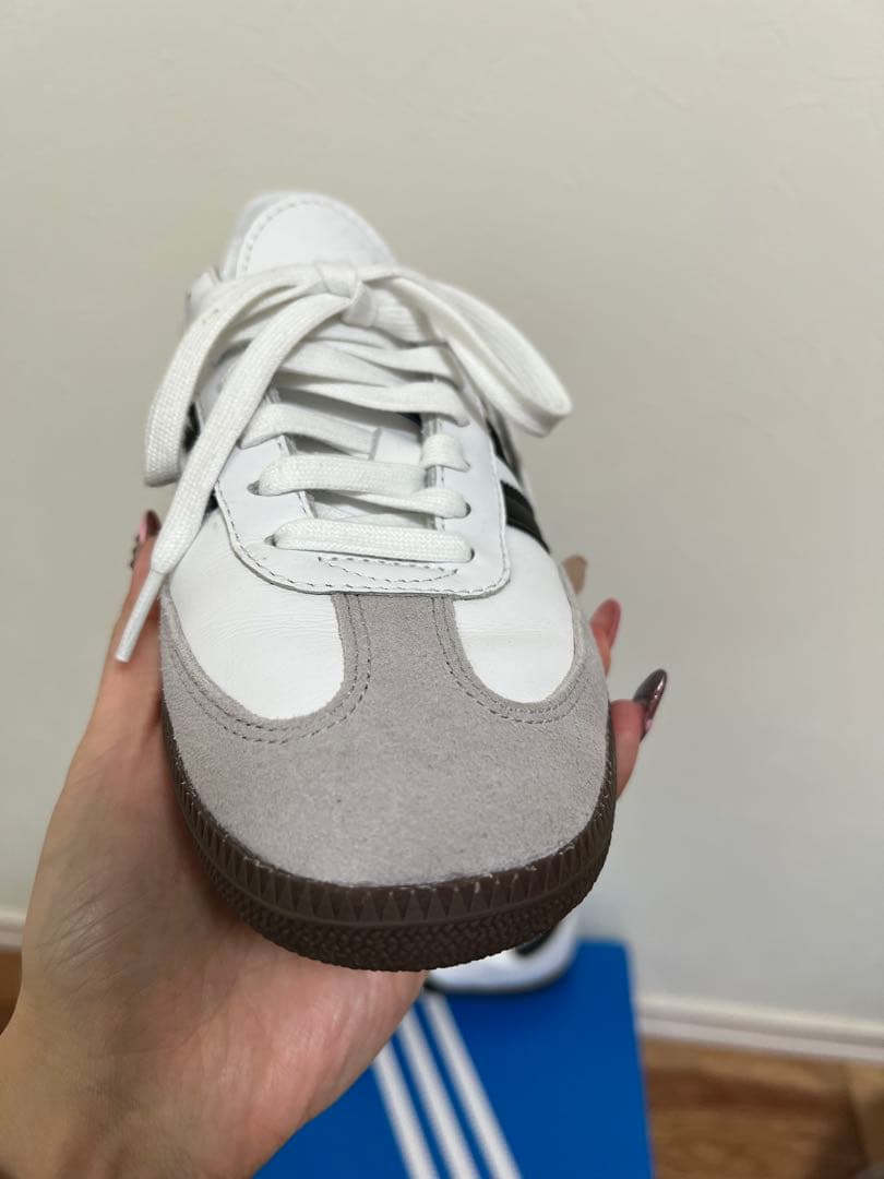 adidas Samba ホワイト/ブラック