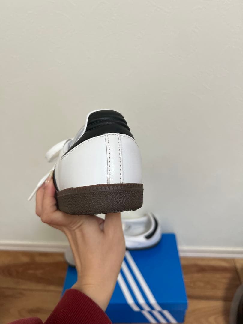 adidas Samba ホワイト/ブラック