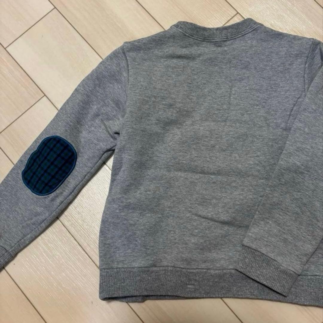 familiar】110cm 新幹線刺繍トレーナー グレー 長袖 - メルカリ