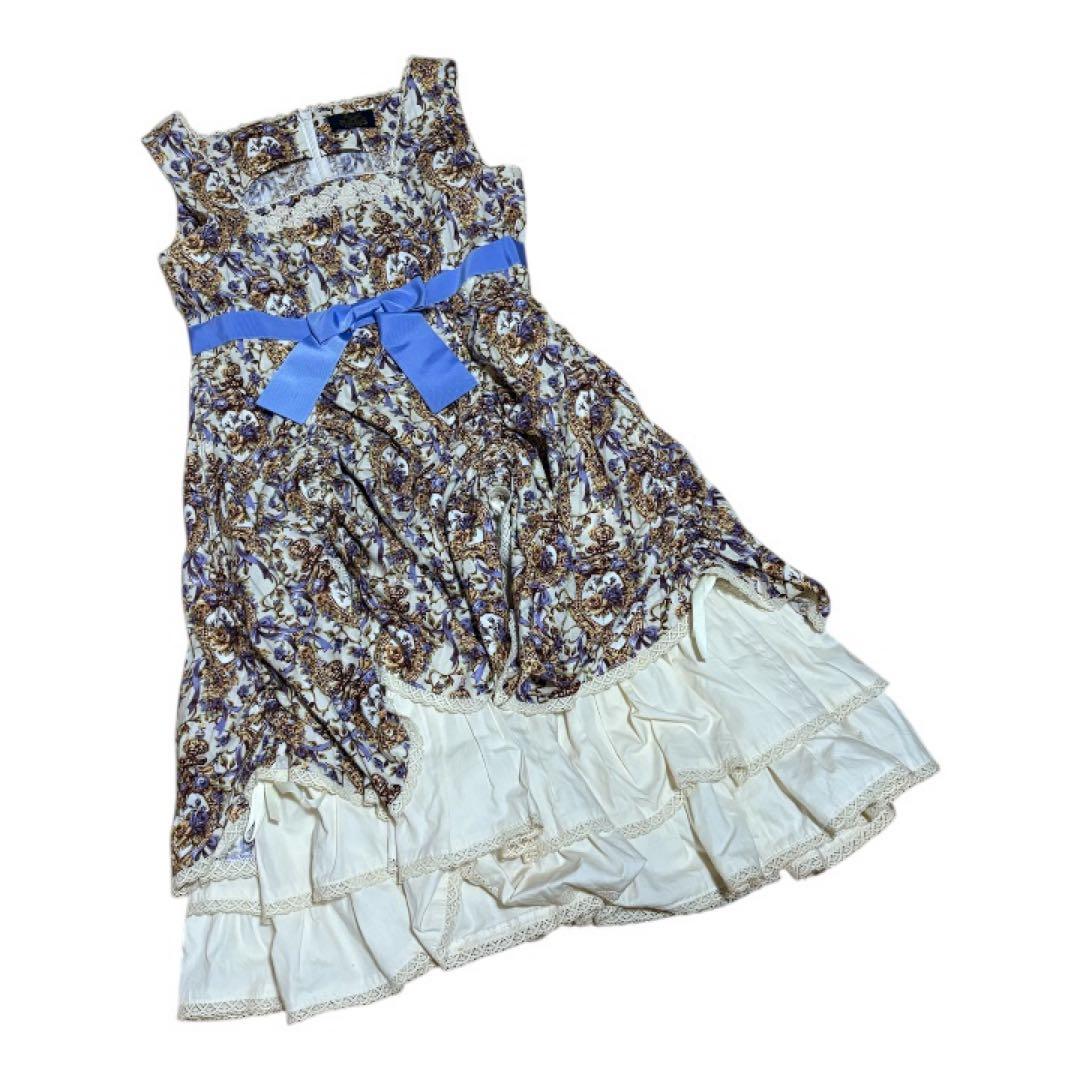 alice and the pirates ティアードノースリーブワンピ