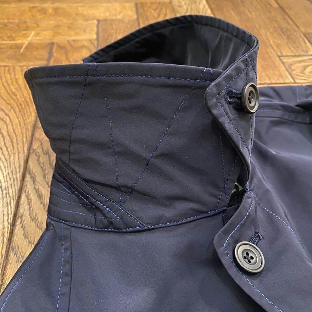 DENHAM BALMACAAN COAT NAVY デンハム バルマカーン L