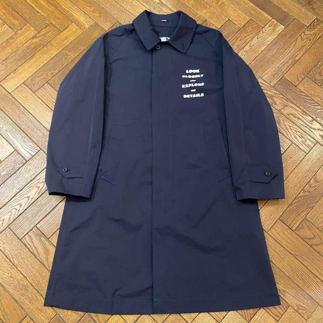 DENHAM BALMACAAN COAT NAVY デンハム バルマカーン L