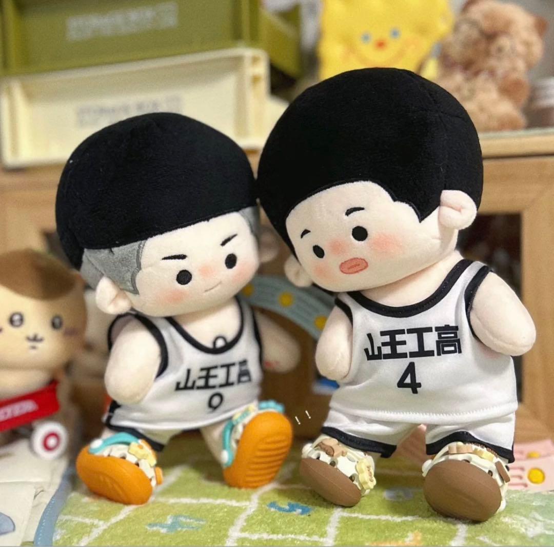 レア】SLAM DUNK山王工業高校 深津一成・沢北栄治 20cmぬいぐるみ