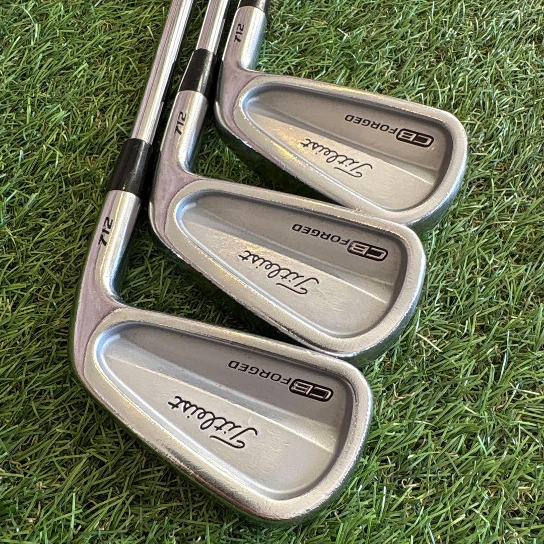 ‼️タイトリスト 712CB ダイミックゴールド ツアーイシュー X100 6本‼️