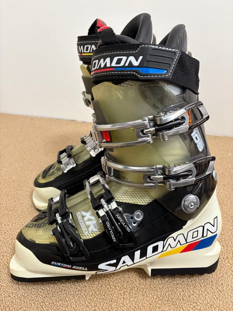 良品］SALOMON FALCON XRファルコン スキーブーツ靴 25.5