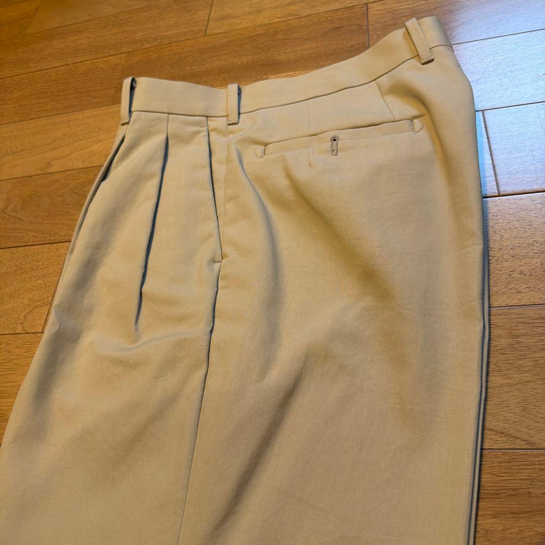 MAATEE&SONS ベージュ スラックス