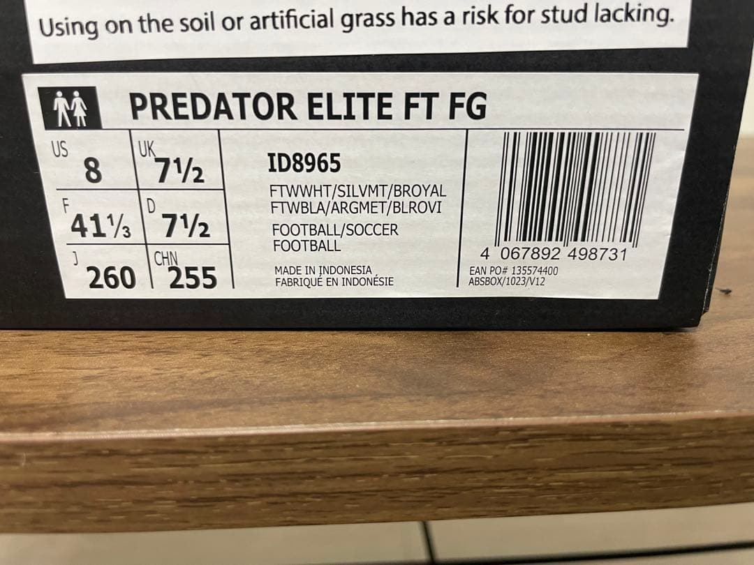 アディダス プレデターエリートFT FG 26 PREDATOR ELITE