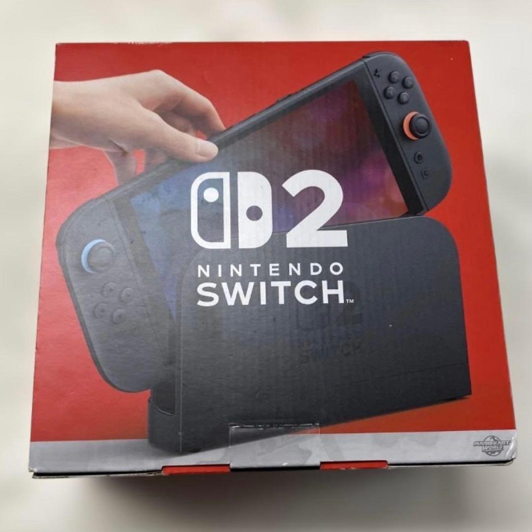 スイッチ2開封済みです。 おまけソフトポケモンza マリオカートワールド