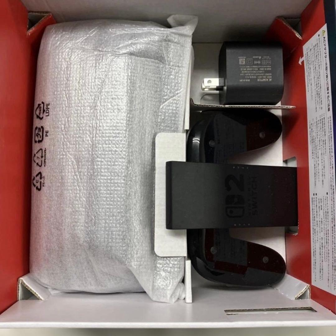 スイッチ2開封済みです。 おまけソフトポケモンza マリオカートワールド