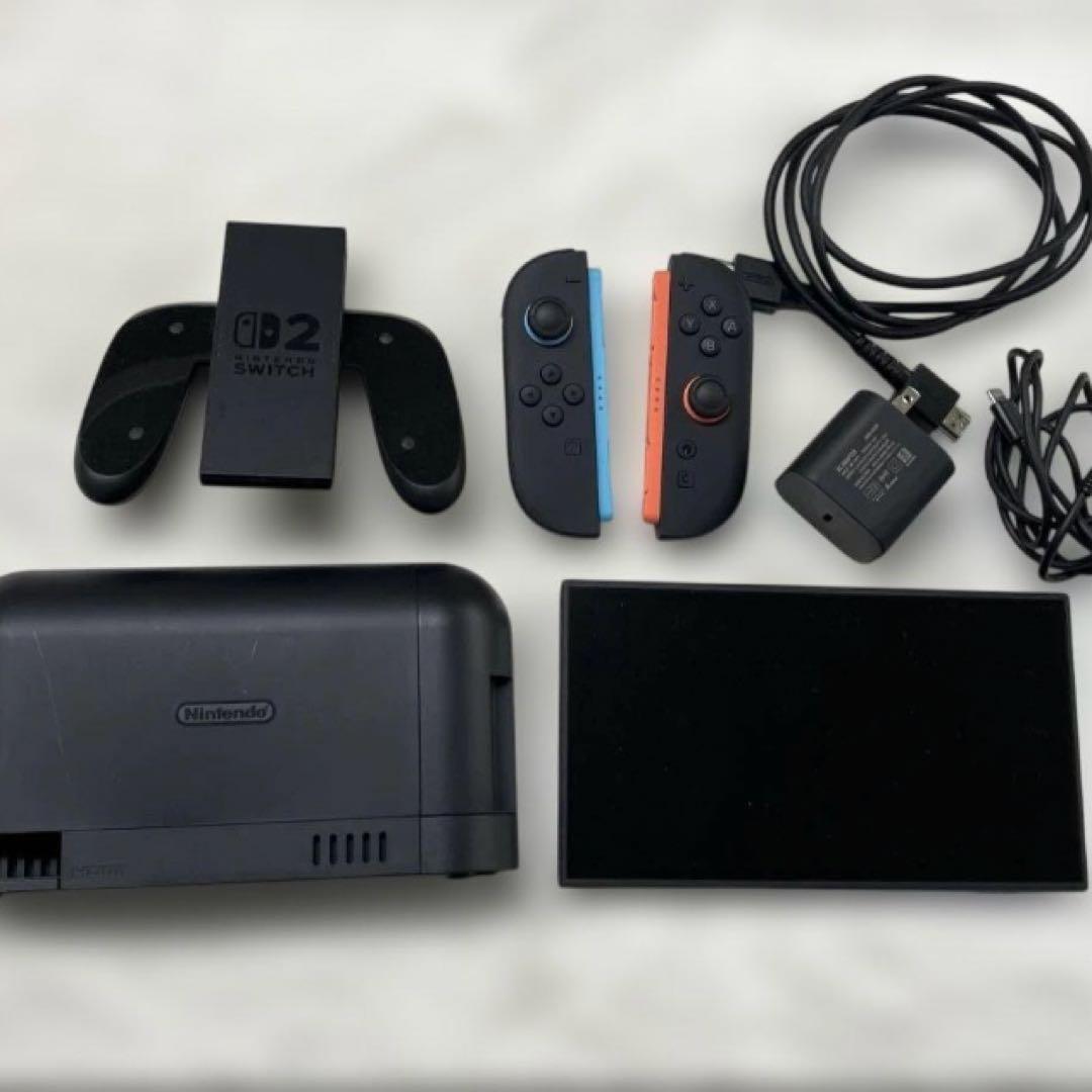 スイッチ2開封済みです。 おまけソフトポケモンza マリオカートワールド