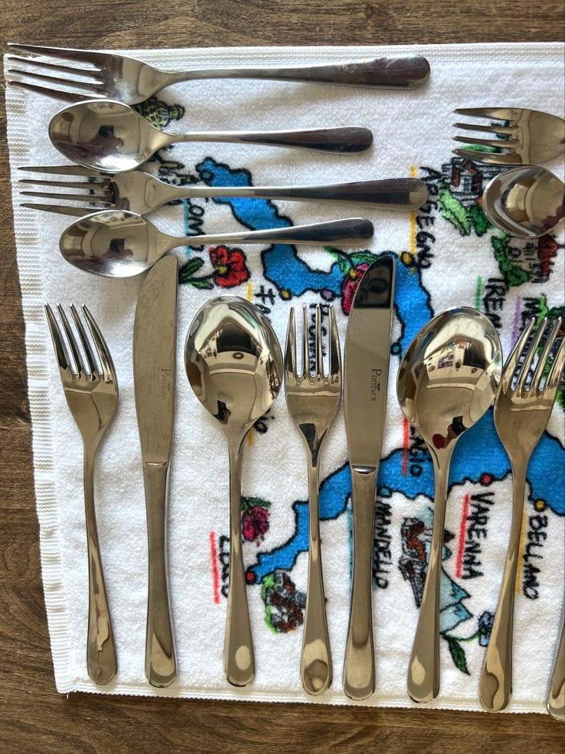 イタリア製カトラリー各種5セット『Pinti』 フルセット