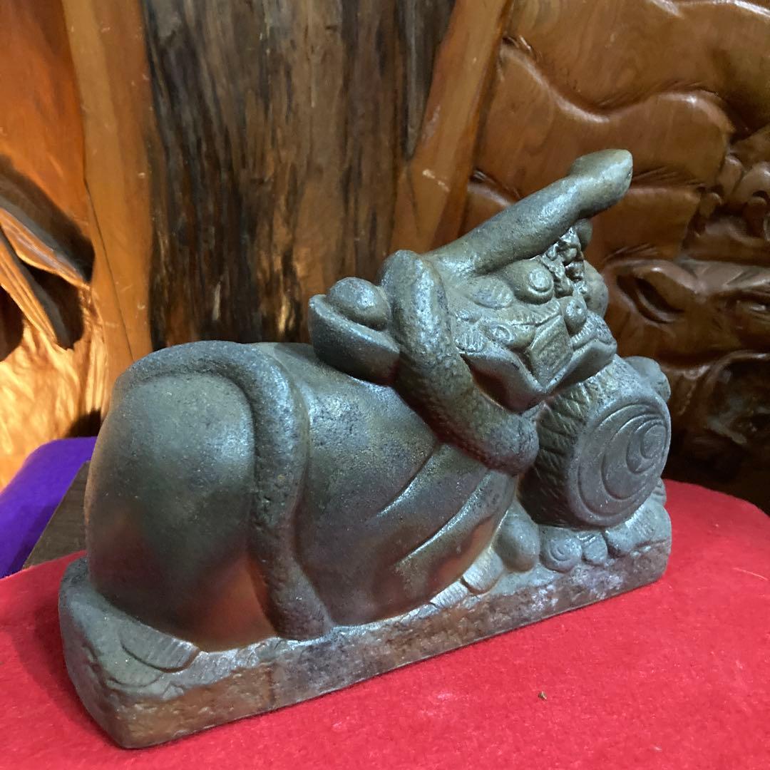 備前焼縁起物只今年末年始大売り出しです❣️干支巳の置物金運紹運❣️