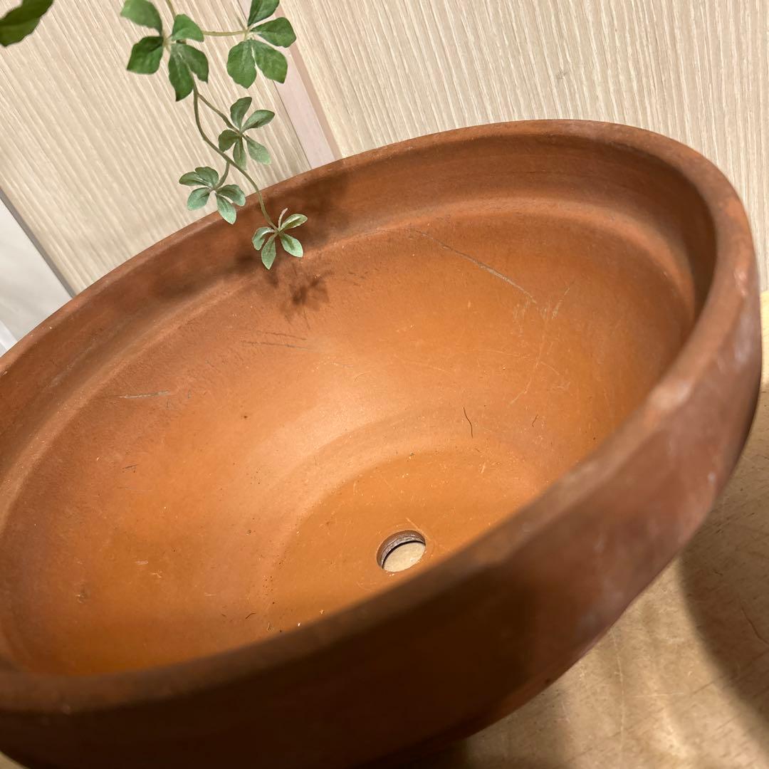 大型モダンシック鉢／中型　植木鉢テラコッタ鉢 【4個】まとめて