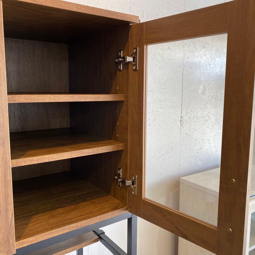 値下げしました‼️食器棚 スチール