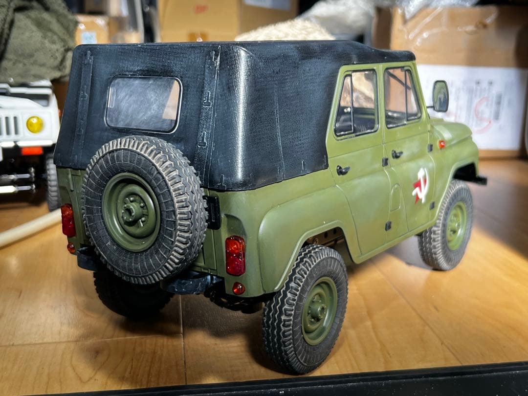 プレオーダー品 WPL UAZ-469 カスタム塗装品 制作予約 1台制作可能