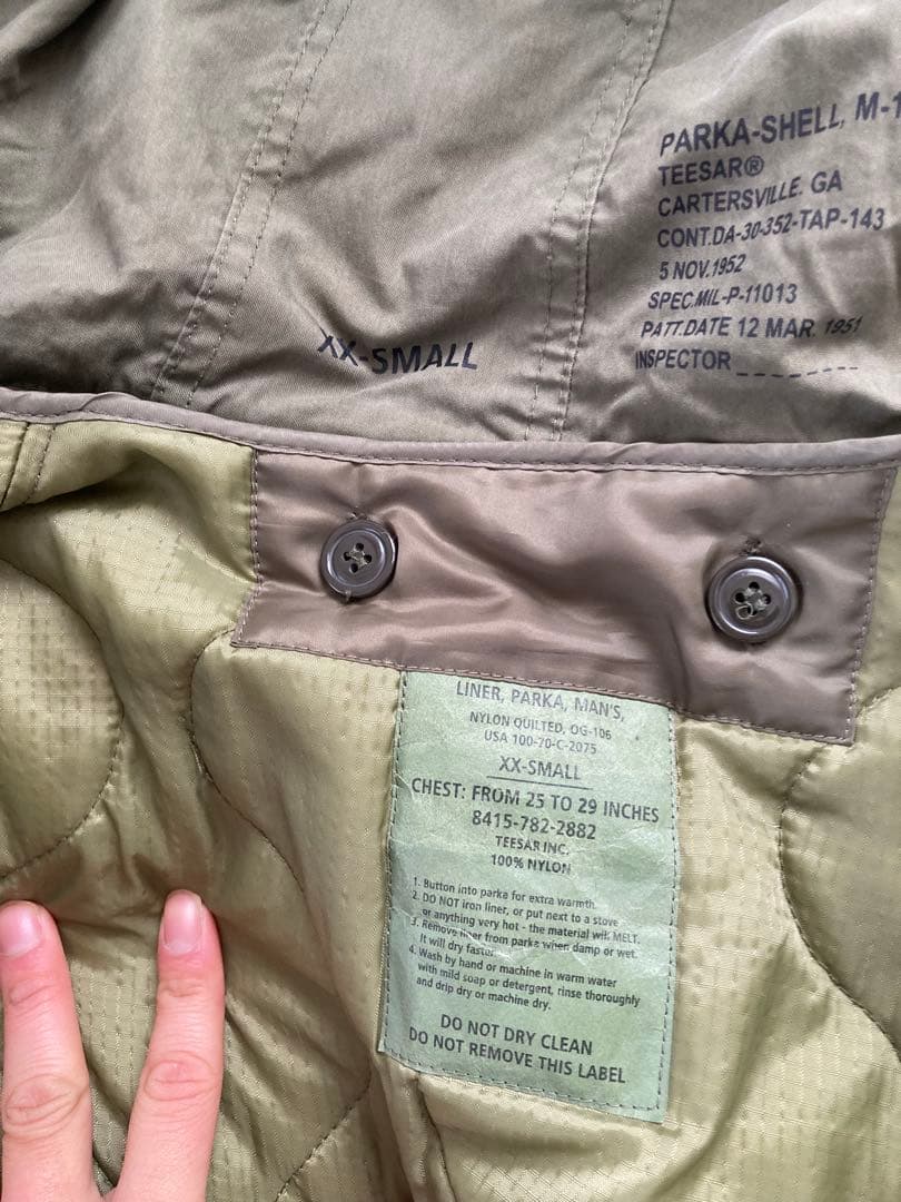 MIL-TEC M51 フィッシュテールパーカ モッズコート レプリカ - メルカリ