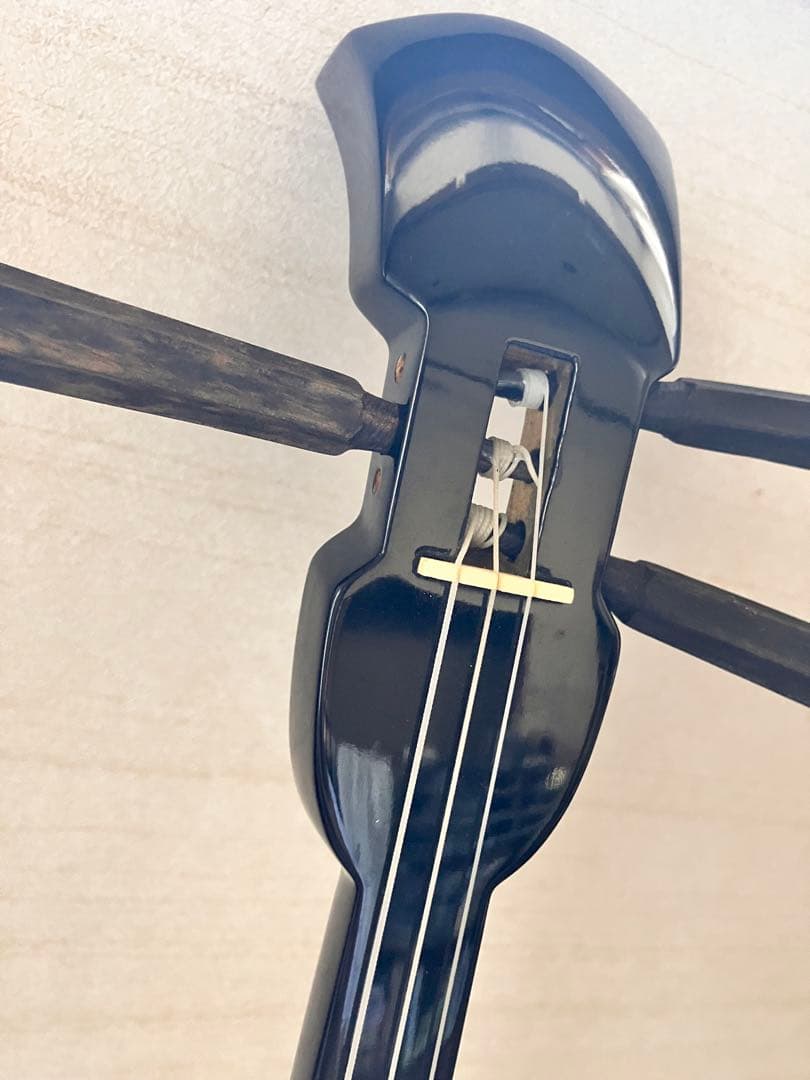 【美品】沖縄三線 人工皮 初心者向け 収納袋付き