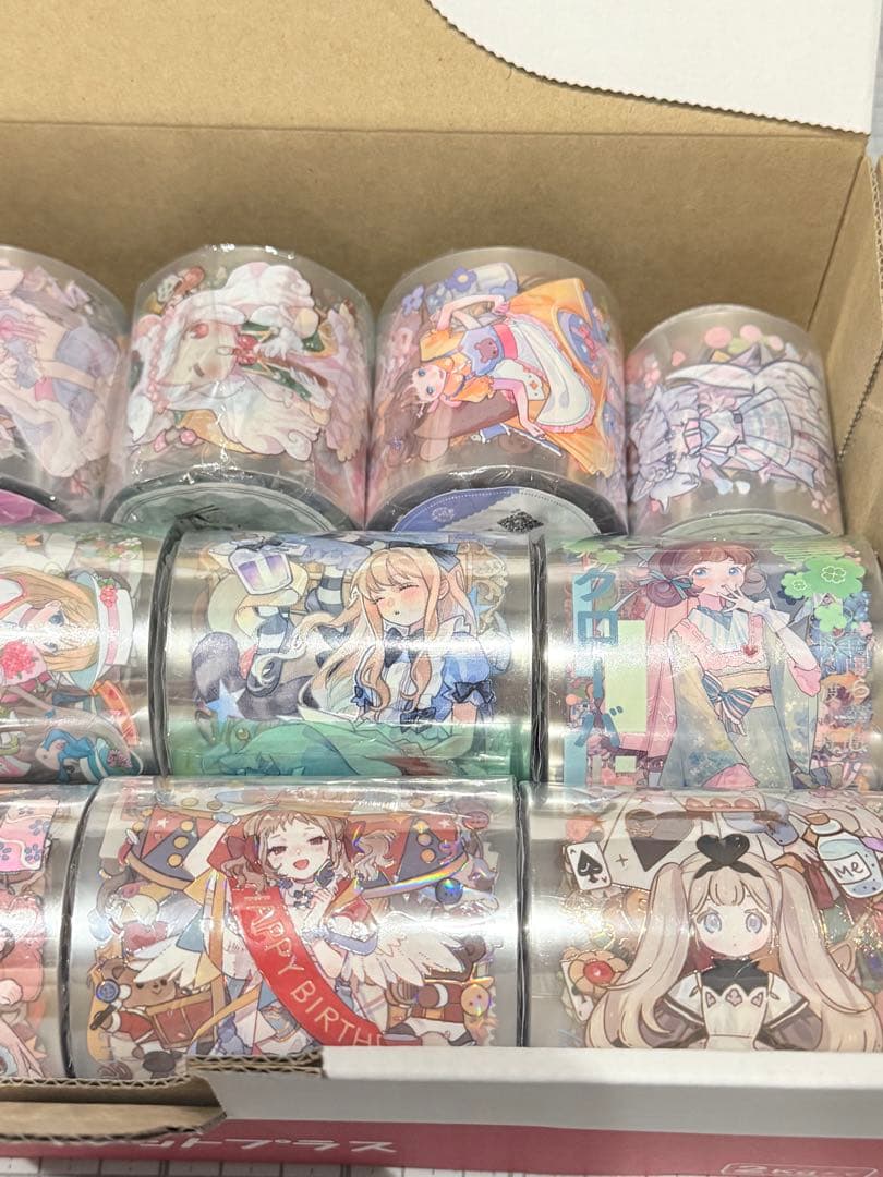 え*♡様 【かわいい系女の子オンリー】人物マステ 新品 13巻 まとめ売り