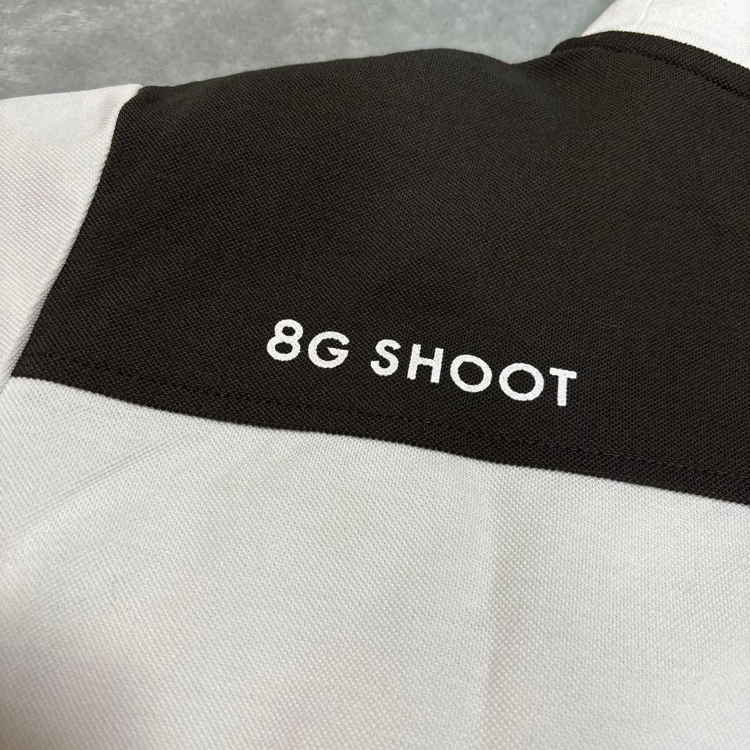 メンズウェア 8gshoot MOCKNECK SHIRT DRY TEE -WHITE-