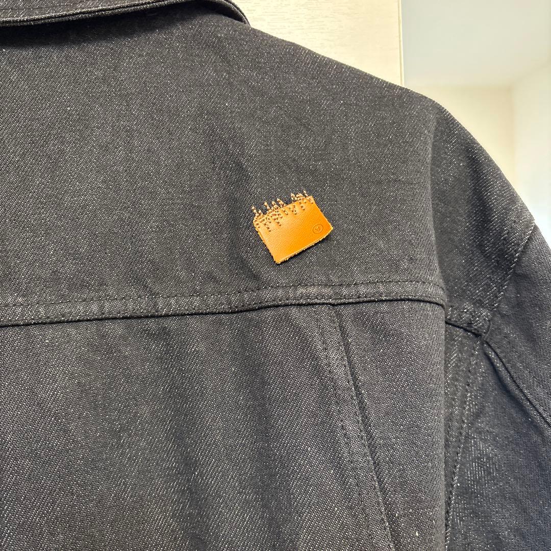 新春値下げ　ADER error ブラックデニムジャケット