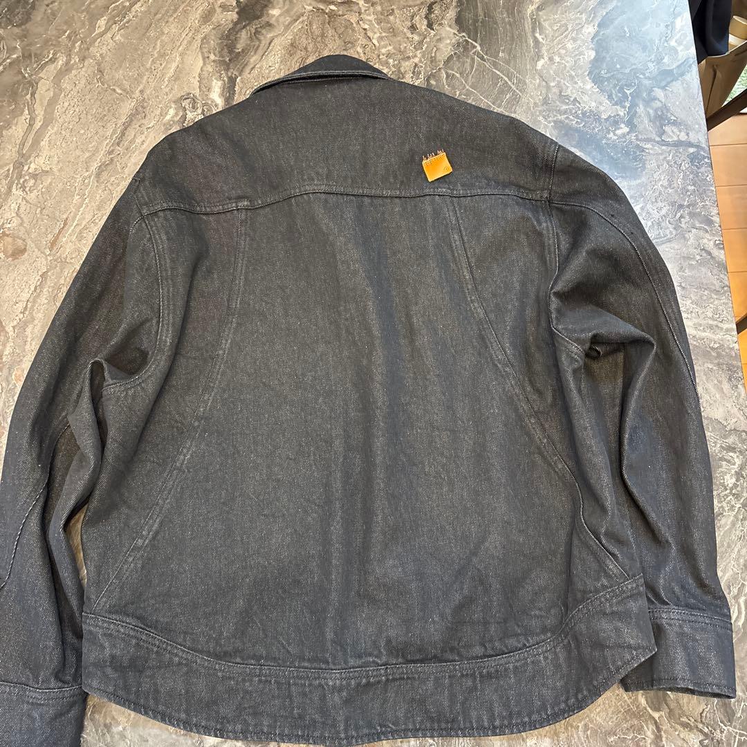 新春値下げ　ADER error ブラックデニムジャケット