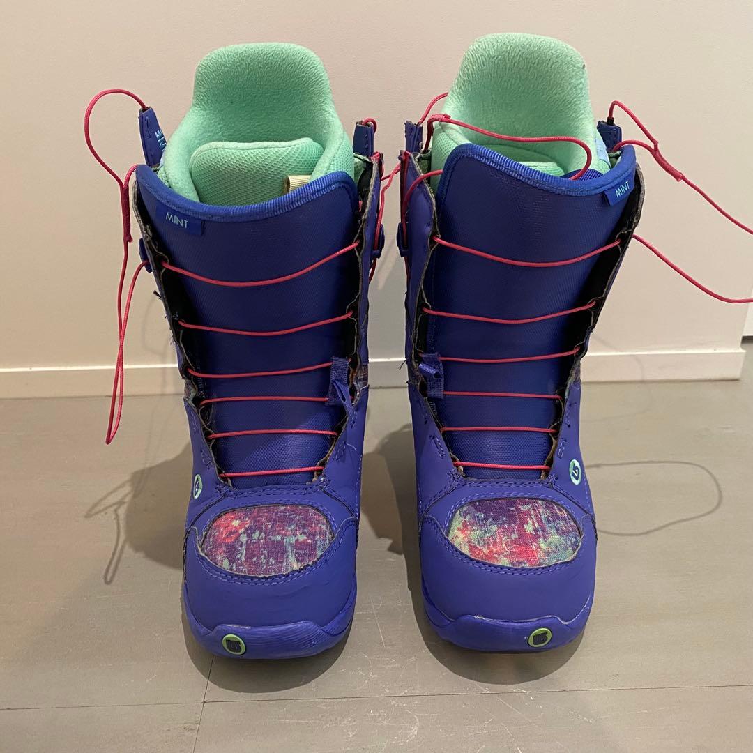 Burton スノーボードブーツ 23.0cm 紫色