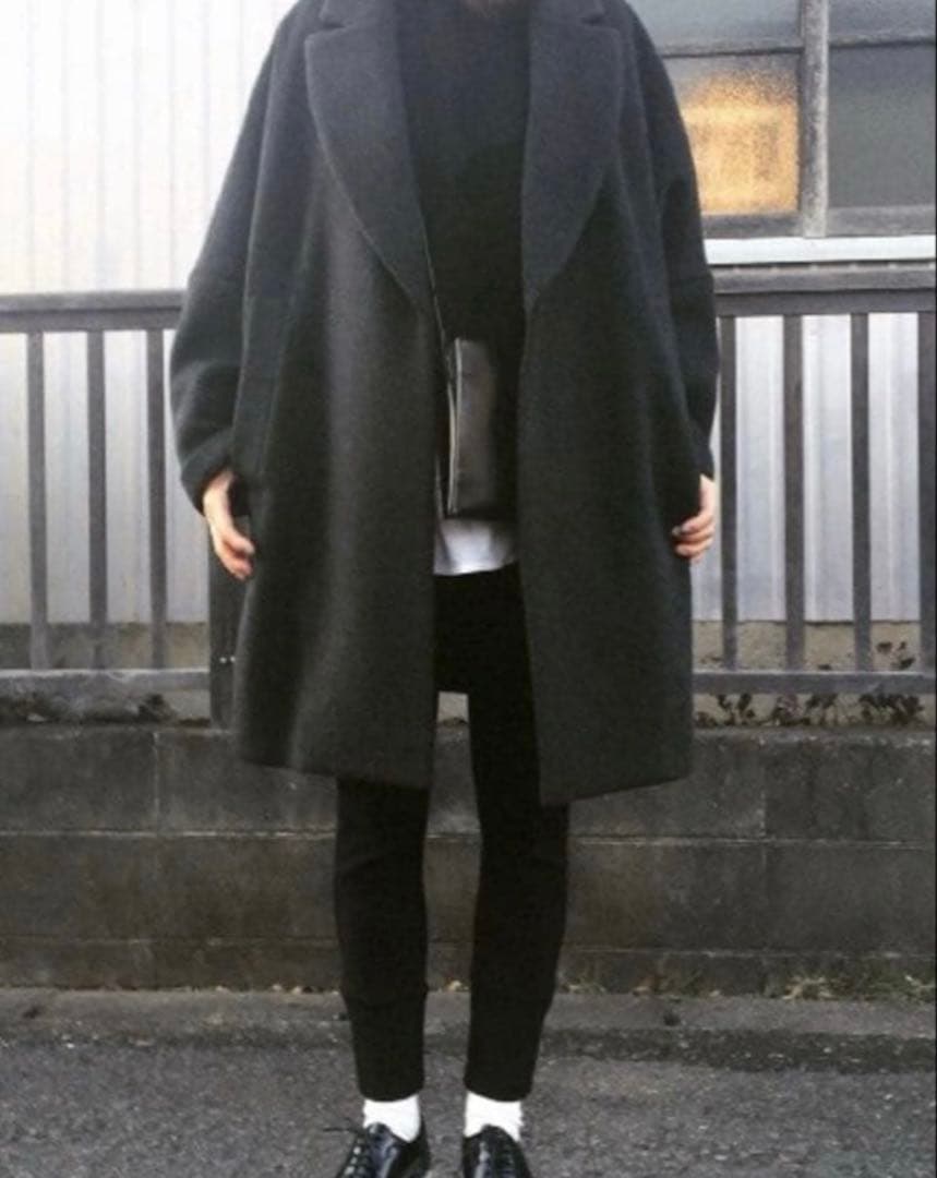 最終価格⭐︎エンフォルド⭐︎コクーンコート⭐︎グレー36 - メルカリ