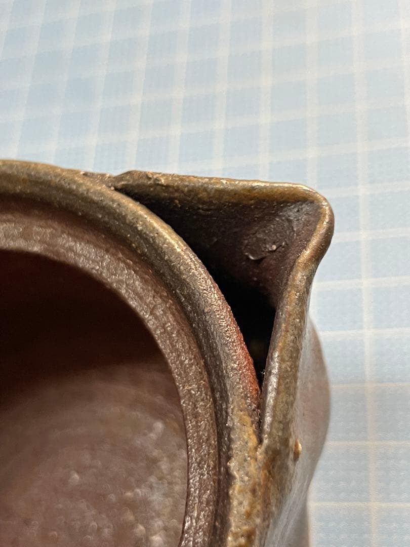 見附文雄 備前焼 龍 宝瓶 【m775 骨董　急須 茶道具　煎茶道具 】